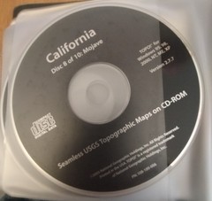 National Geographic Topographical California – 10 CD-ROMS (2002) 2.7.7