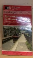 Shrewsbury & Oswebury: Landranger Map