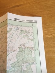 1987 Ordnance Survey Pathfinder Map 970 SO 06/16 Llandrindod Wells (incl Nantmel