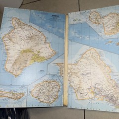 Vintage 1981 National Geographic Atlas of the World Hardcover 6th Edition Extras
