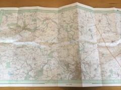 1985 Ordnance Survey Pathfinder Map SE 27/37 Ripon (incl Dishforth & Wath )