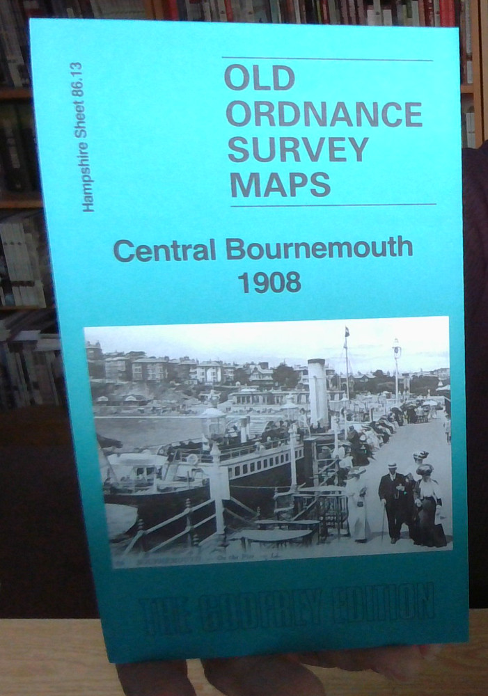 MAP OF CENTRAL BOURNEMOUTH 1908 HAMPSHIRE SHEET 86.13 NEW 9781787218871