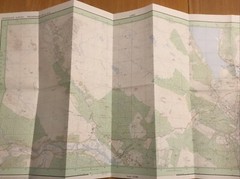 1995 Ordnance Survey Pathfinder Map 104 NC 40/50 Lairg (incl Invercassley )
