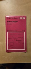 Ordnance Survey Kirkcudbright Sheet 83 1:50000 Series Map