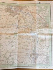 1986 Ordnance Survey Pathfinder Map 1262 SU 02/12 Salisbury South & Broad Chalke