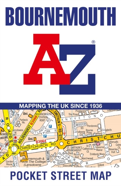 Bournemouth A-Z Pocket Street Map by A-Z Maps (Sheet map, folded)
