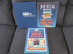 Lot of 3 Road Atlases, 1972 & 1994, Hardback & Paperback