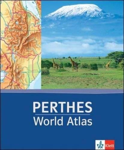 PERTHES WORLD ATLAS By Klett International *Excellent Condition*