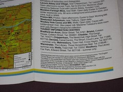 Bath, West Wiltshire, 2 x mini-guide leaftets, map, tourist info, 1980s vintage