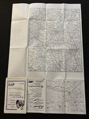G.I. Barnett’s Street Plan with Index – Bedford – c1985