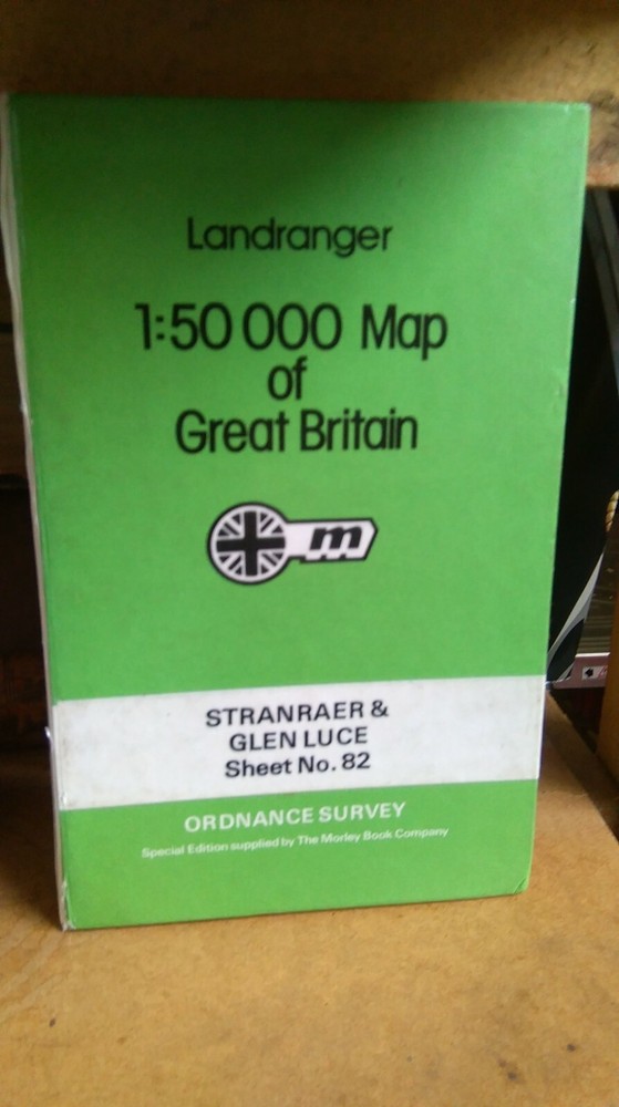 Stranraer & Glen Luck: Ordnance Survey Landranger Map 1:50000 #82