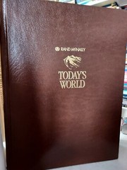 Today’s World Atlas from the Cartographers Rand McNally Maps (1992, HCDJ) T7D
