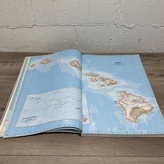 National Geographic Atlas of the World Revised Sixth Edition Oversized Book 1990