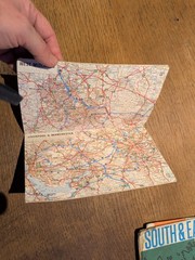 Bundle Vintage Road Maps Atlas BP/Esso/Mobil/National Benzole X 7 Pull Out