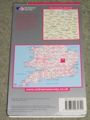 OS Ordnance Survey Landranger Map Sheet 153 Bedford & Huntingdon – 2014