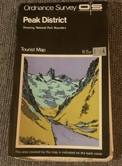 Peak District Maps x 3 – Ordnance Survey x 2/Tourist Map x 1 –