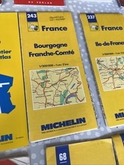 Maps X16 Of France Europe Hamburg Switzerland Michelin Maps Used Joblot