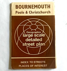 5 x assorted Dorset Ordnance Survey Geographia maps Dorchester & Bournemouth