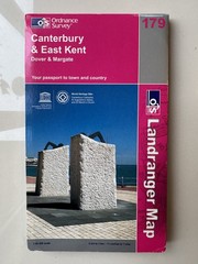 CANTERBURY & EAST KENT – OS LANDRANGER MAP No.179 – Ordnance Survey