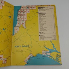 UBD Adelaide Street Directory 25th Edition 1987 with Motor Racing Circuit