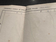 England & Wales 1912 Ordnance Survey Large Sheet Series Map 100 Of Pembroke