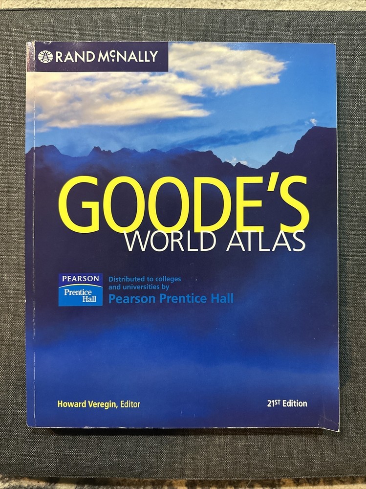 Goode’s World Atlas by Randall McNally