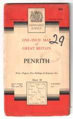 PENRITH – Ordnance Survey One Inch Map (Seventh Series)
