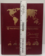 Rand McNally World Atlas, Signature Edition 1990 Monsanto Company St. Louis