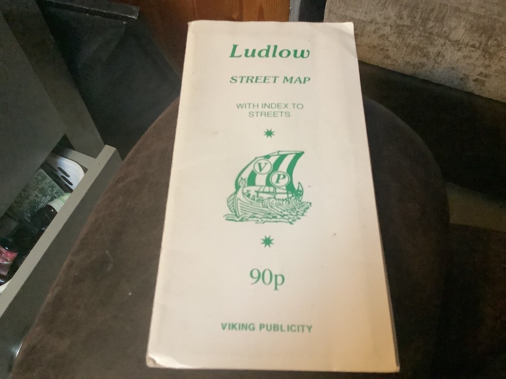 VIKING PUBLICITY Ludlow Street Map [With Index To Streets] SC Book