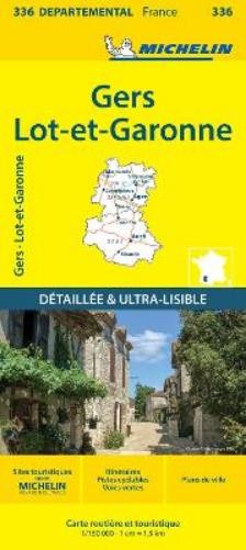 Michelin Gers Lot-et-Garonne – Michelin Local Map 336 (Map)