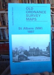 MAP OF St Albans (NW) 1897 Herts Sheet 34.07 NEW 9781841518138