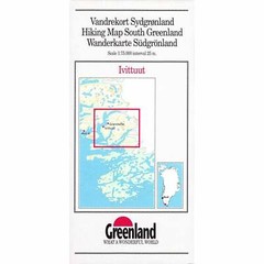 South Greenland Ivittuut Map 04 Hiking Trekking Toporaphic 1:75,000