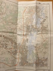 1982 Ordnance Survey Pathfinder Map TL 20/30 Hatfield & Cheshunt (incl Hoddesdon