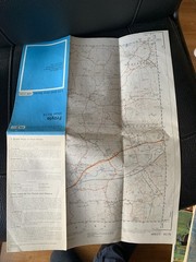 Ordnance Survey Map Froyle First Series 1:25000 SU 74