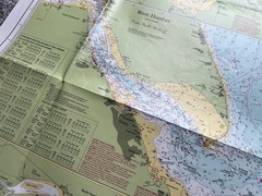 Vintage Imray Chart: Harwich to Whitby Map