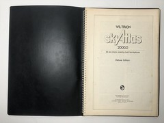 Vintage Large Sky Atlas 2000.0 Deluxe w/ Plastic Overlay Wil Tirion SPIRAL 1982