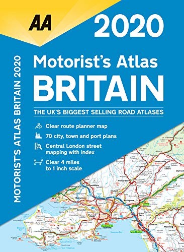 Motorists Atlas Britain 2020 Spiral bound (AA Road Atlas Bri… by AA Publishing