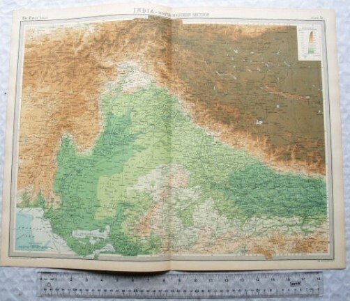 1922 The Times Plate 56 India – North Western Section