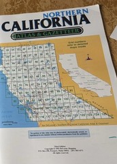 NORTHERN CALIFORNIA Delorme Atlas&Gazetteer Map Book Topo Back Roads Recreation