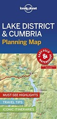 Lonely Planet Lake District & Cumbria Plan… by Lonely Planet Sheet map, folded