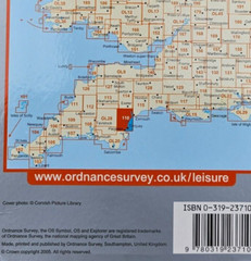 Torquay & Dawlish O S Explorer Map 1:25,000 Folded and cover