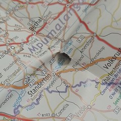 Globetrotter Travel Map: South Africa. Scale- 1: 2,400,000 (Tenth Edition, 2011)