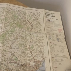 Ordnance Survey Ashford Romney Marsh 189 First Series Map OS Kent 1:50000