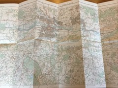1981 Ordnance Survey Pathfinder Map SU 46/56 Newbury (incl Thatcham )