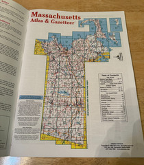 Massachusetts Atlas & Gazetteer (Delorme Atlas & Gazetteer) by Delorme 2004 MINT