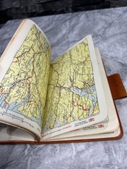 Vintage Johnstons Handy Road Atlas Of Great Britain & Northern Ireland
