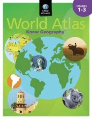 Know Geography World Atlas Grades 1-3 – Paperback By Rand McNally – GOOD