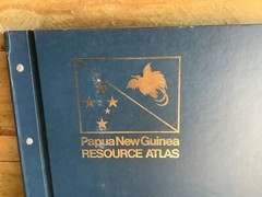 PAPUA NEW GUINEA RESOURCE ATLAS – LARGE HARDCOVER MAP BOOK