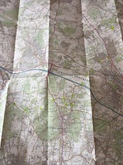 1999 Ordnance Survey Explorer Map 172 Chiltern Hills East (incl High Wycombe )