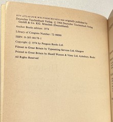 The Anchor Atlas Of World History Vol 1 Kinder Hilgemann 1974 Doubleday A882